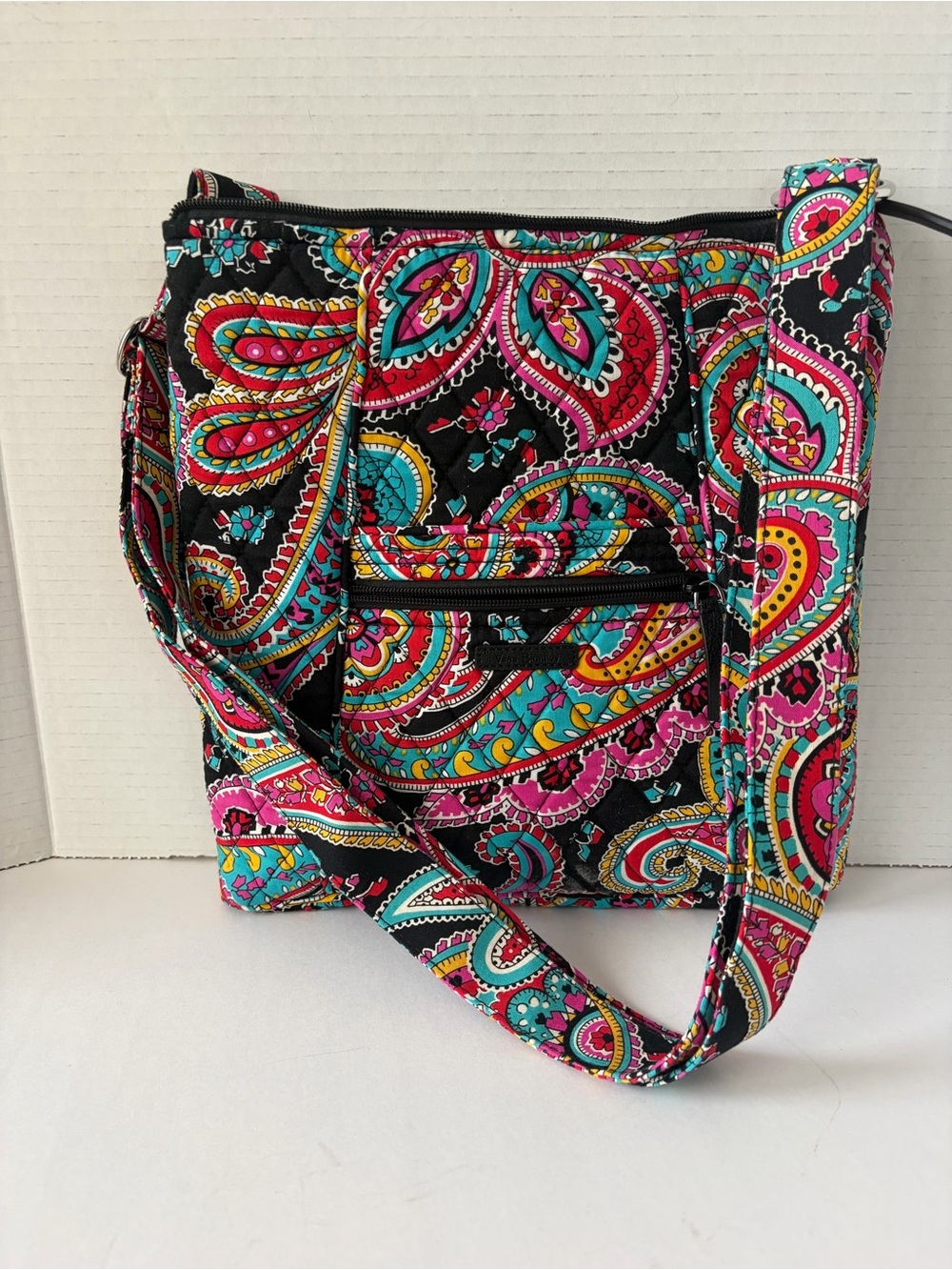 Vera Bradley Parisian Paisley Hipster Crossbody Bag